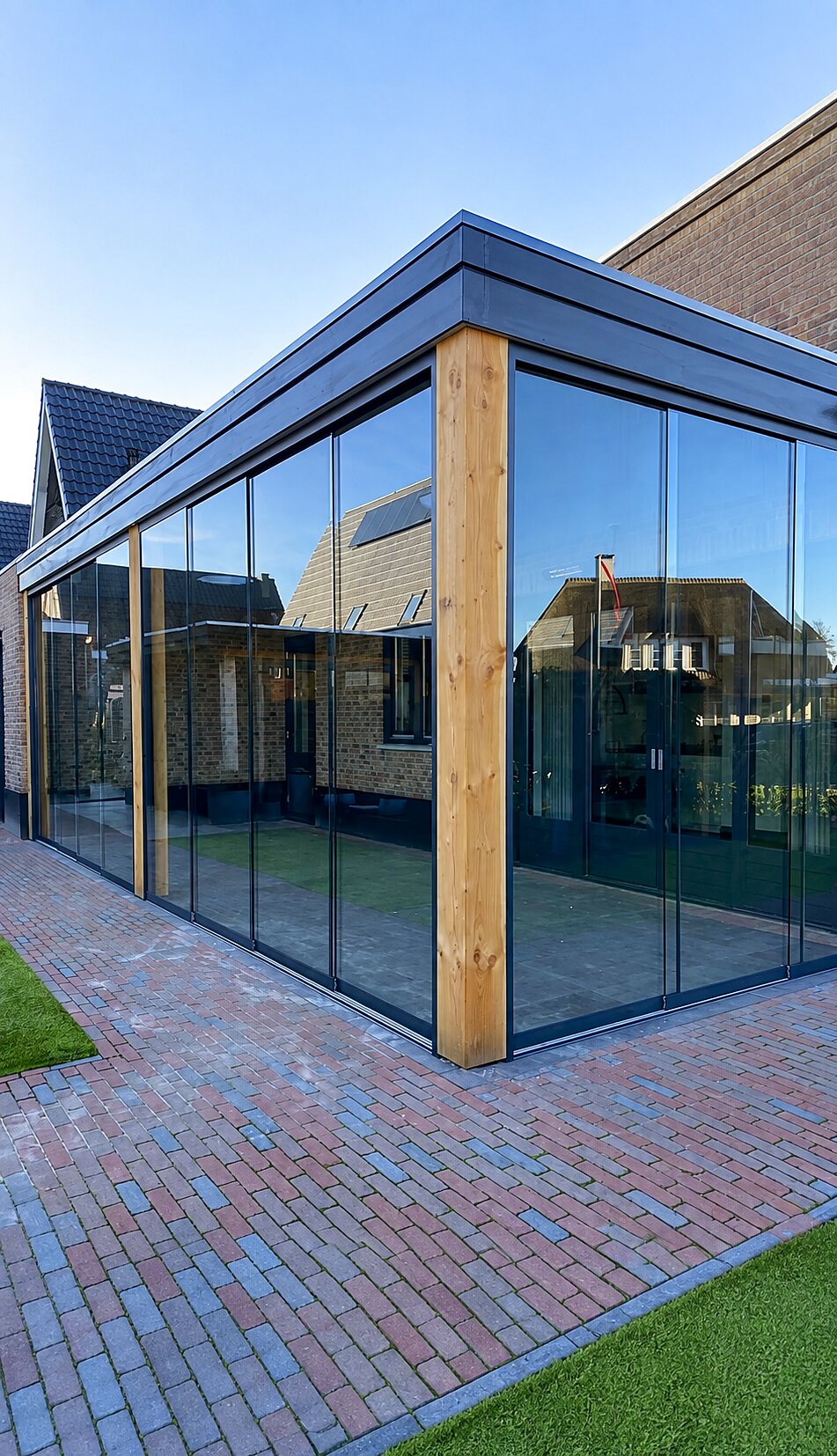Glazen schuifwanden Royal Veranda