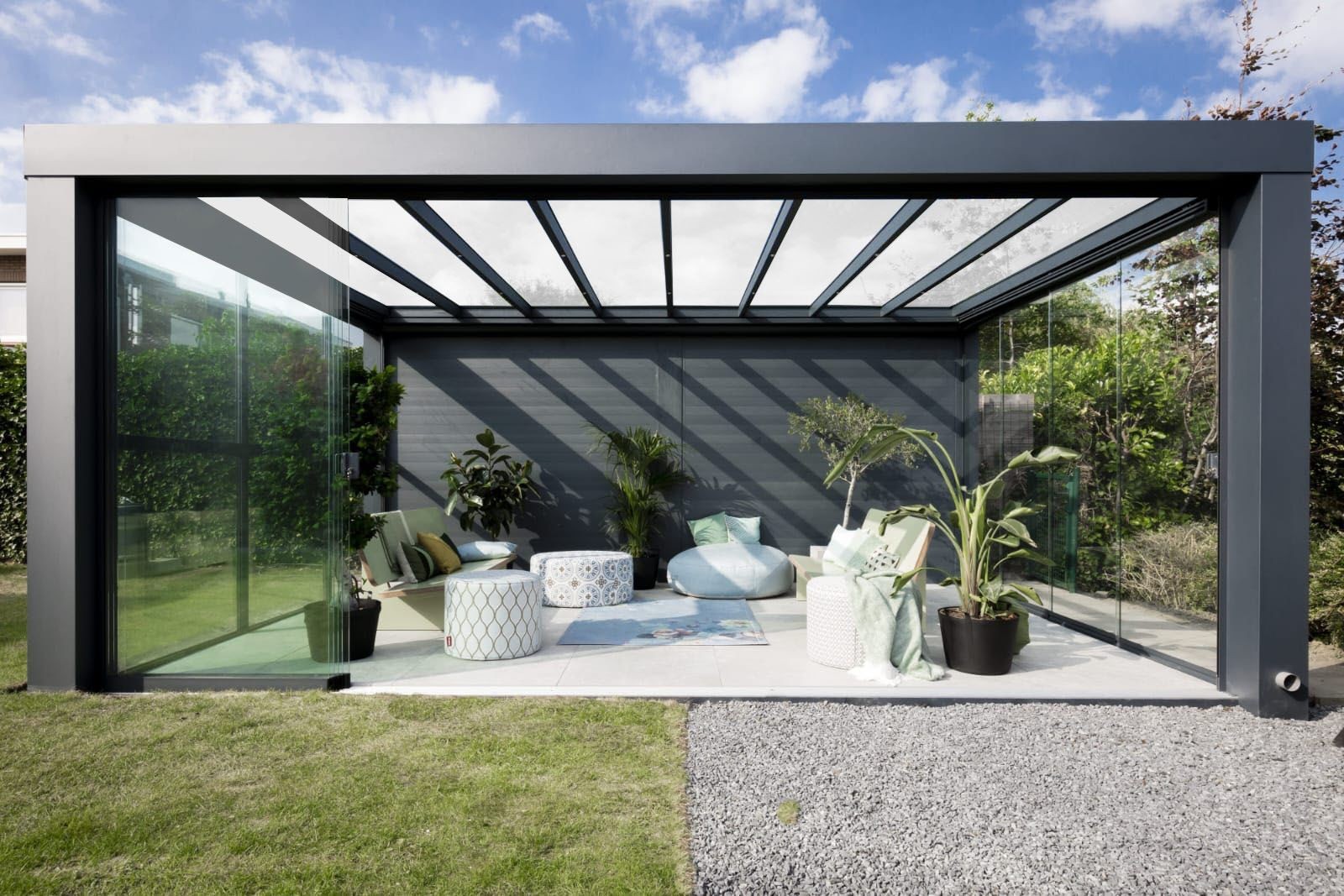 Cubo Line opaal glas